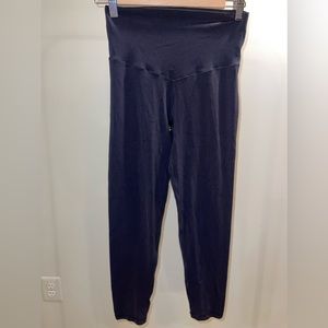 Aerie black leggings. 7/8 length. Chill play move. Size medium